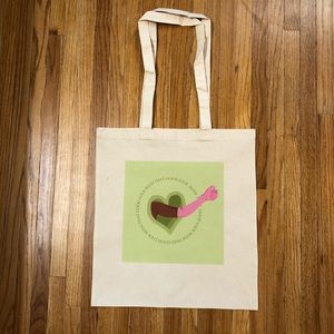 Tote bag, canvas with original artwork
